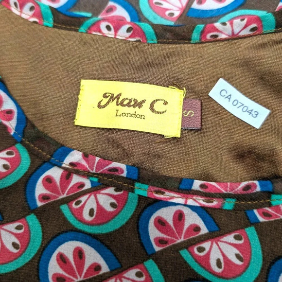 🍉Sleeveless Watermelon High-Low Dress - Picture 6 of 6